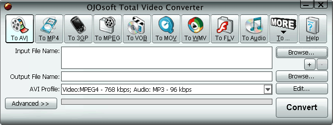 OJOsoft Total Video Converter 2.6.6.0519