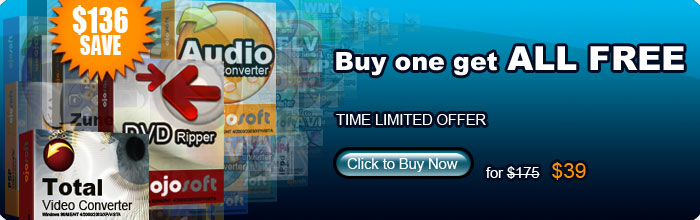 Video Conversion Software Super Offer - Buy One Get ALL FREE
