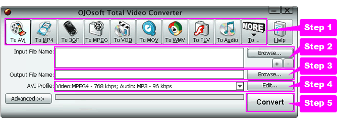 online help for total video conversion