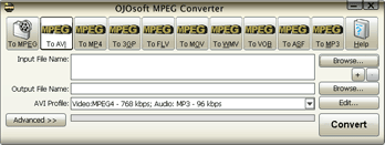 OJOsoft MPEG Converter