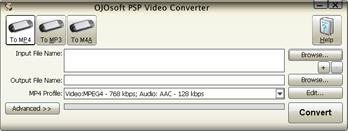 OJOsoft PSP Video Converter