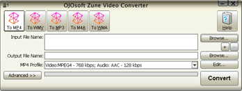 OJOsoft Zune Video Converter